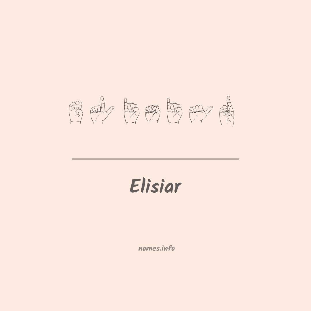 Elisiar em Libras