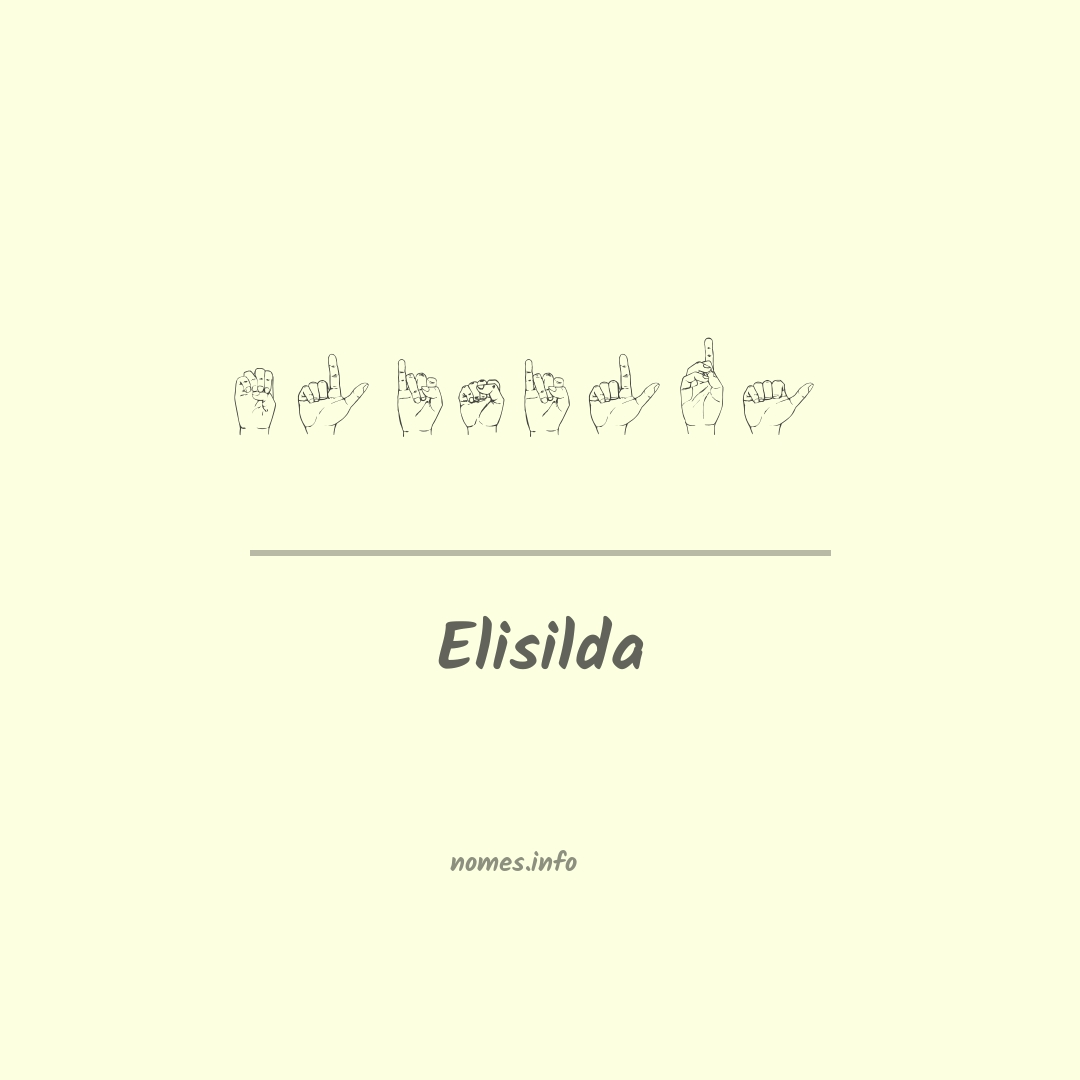 Elisilda em Libras