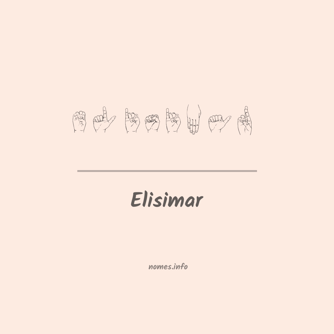 Elisimar em Libras