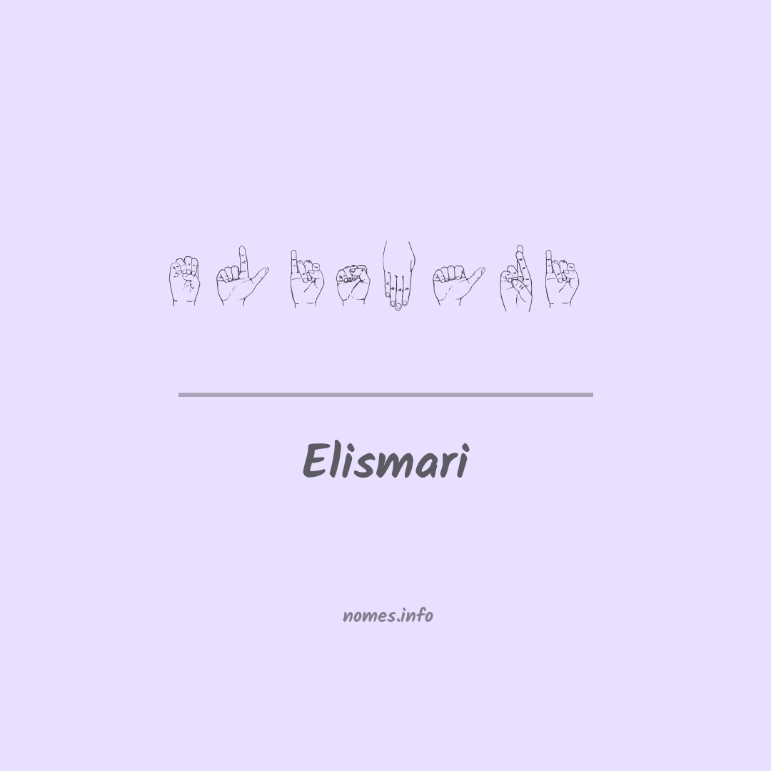 Elismari em Libras
