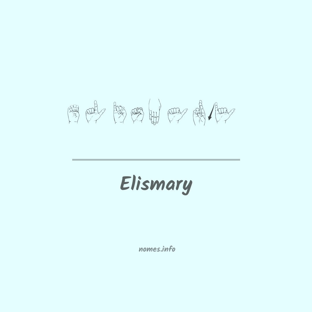 Elismary em Libras