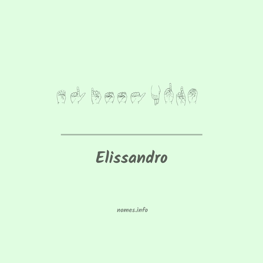 Elissandro em Libras