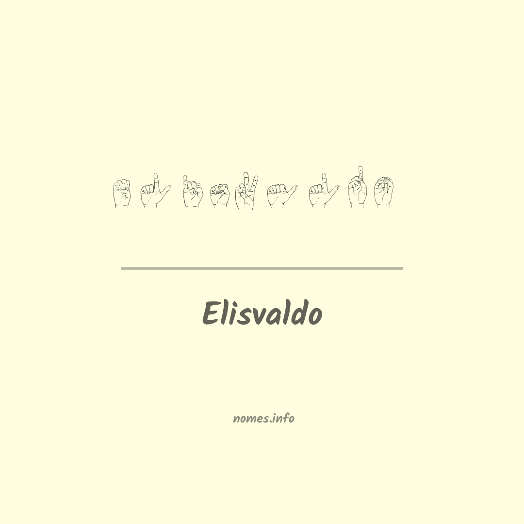Elisvaldo em Libras