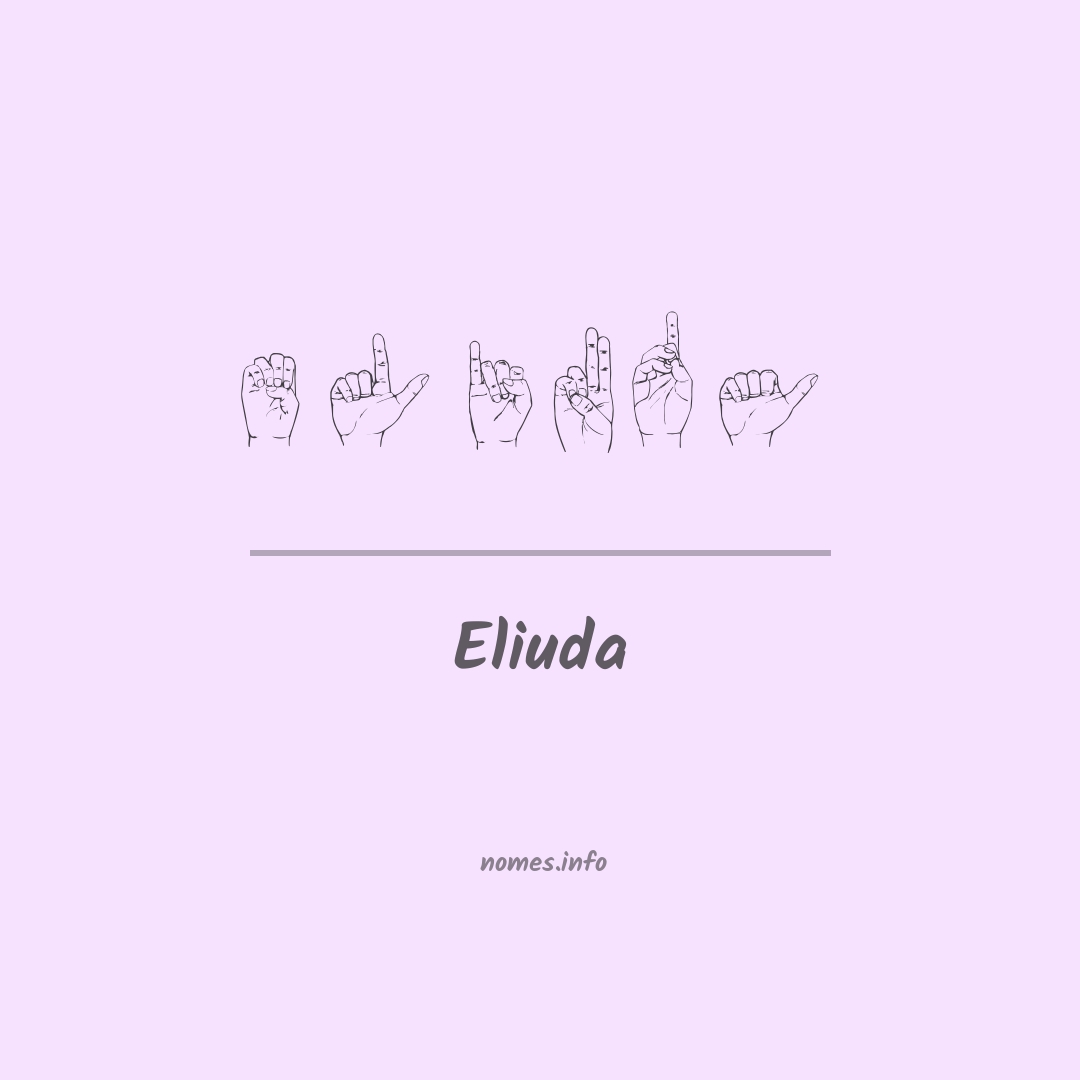 Eliuda em Libras