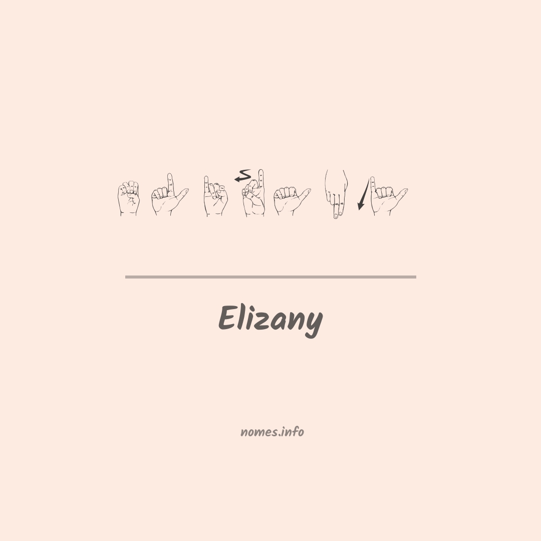 Elizany em Libras