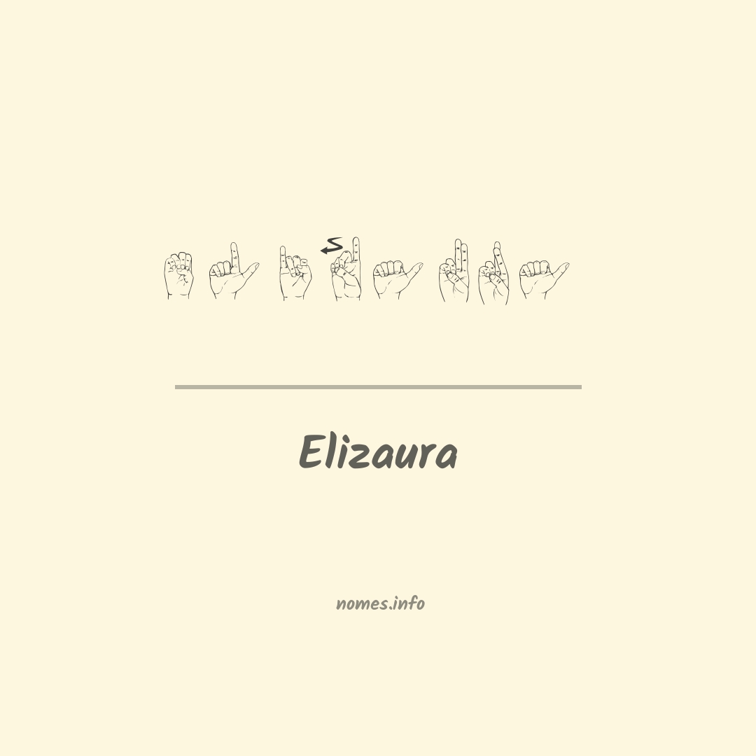 Elizaura em Libras Elizaura em Libras