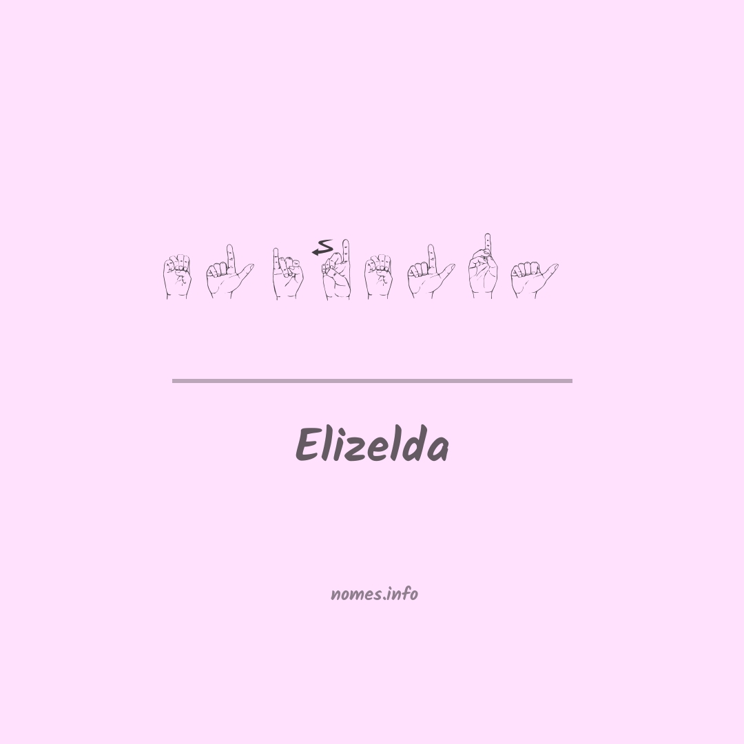 Elizelda em Libras