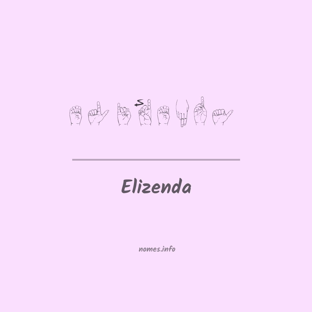 Elizenda em Libras