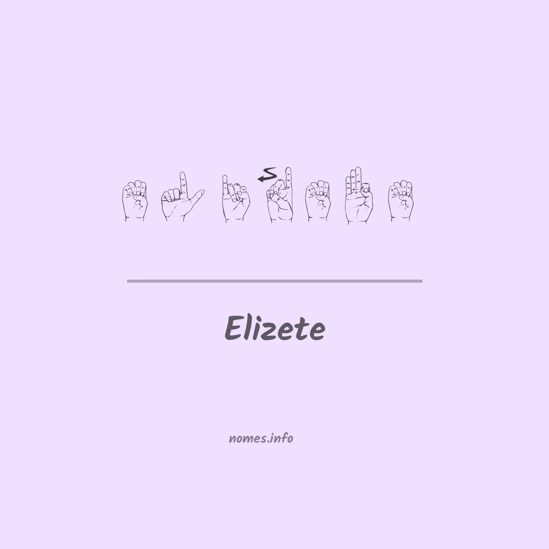 Elizete em Libras