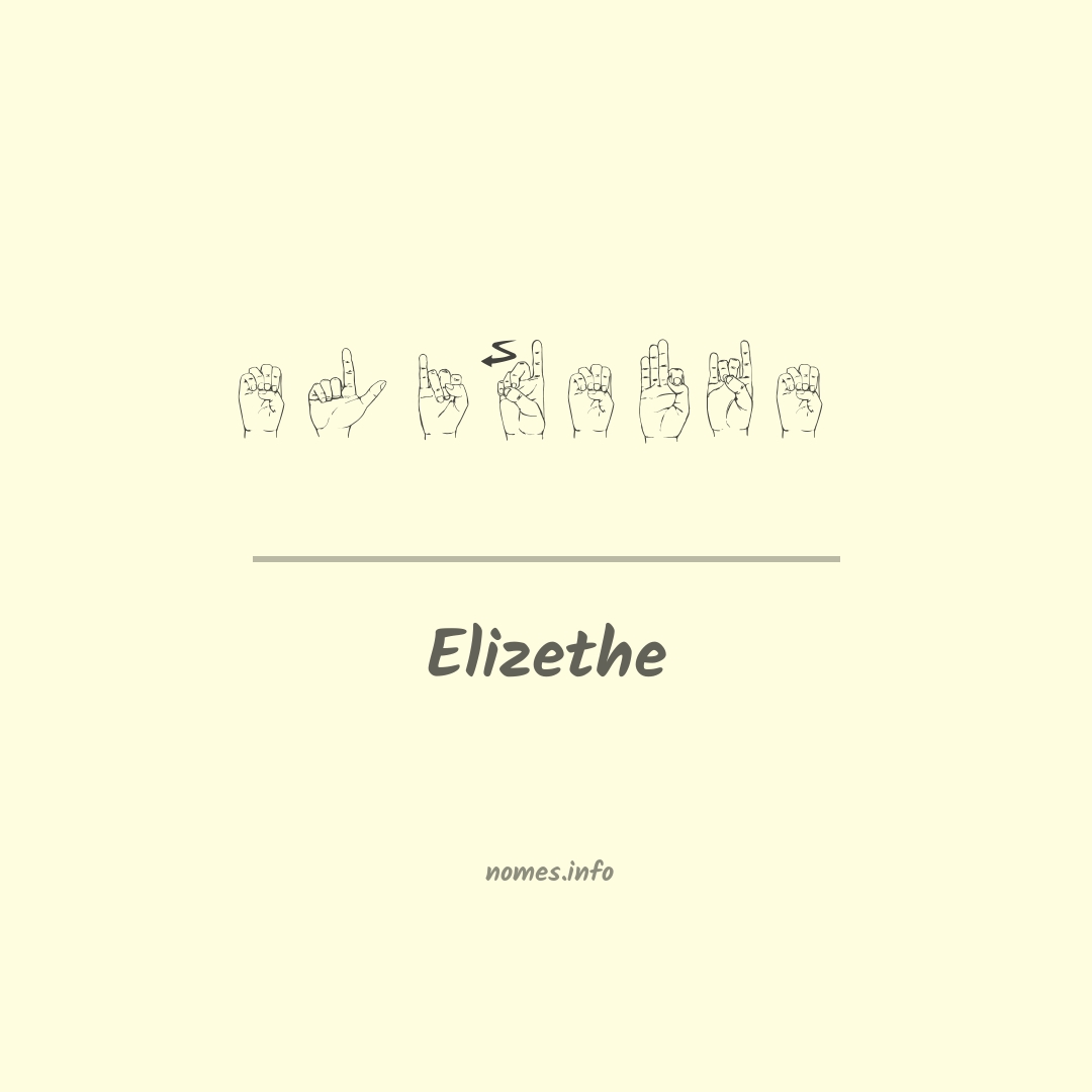 Elizethe em Libras
