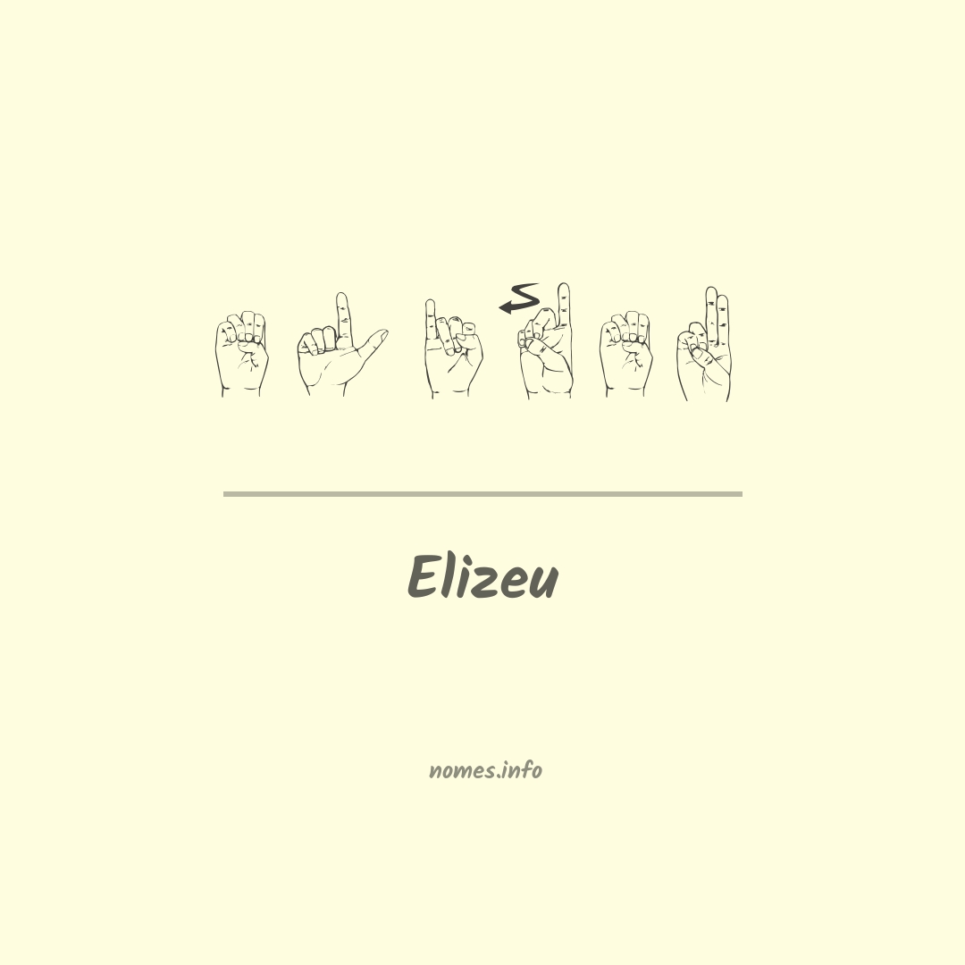Elizeu em Libras