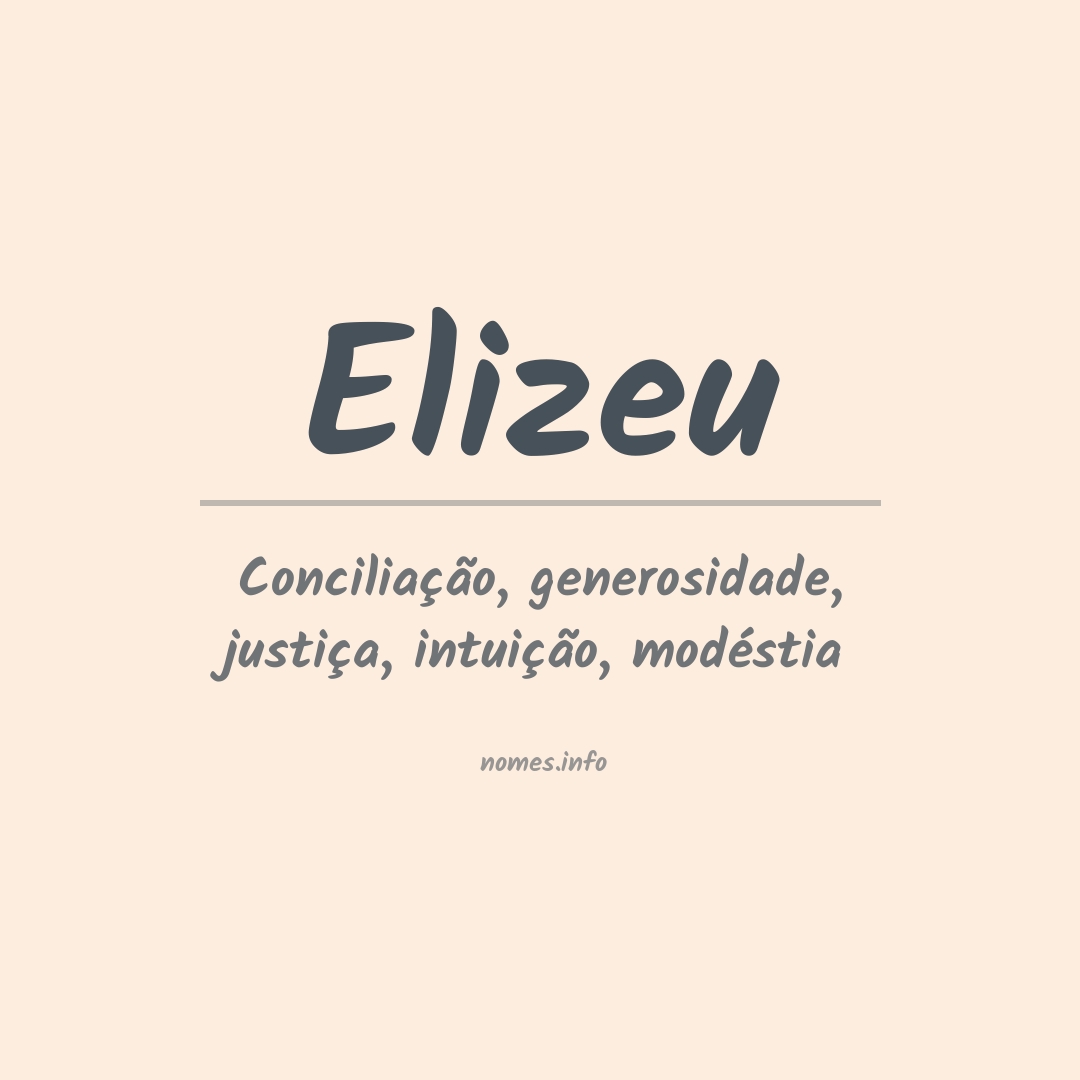 Significado do nome Elizeu