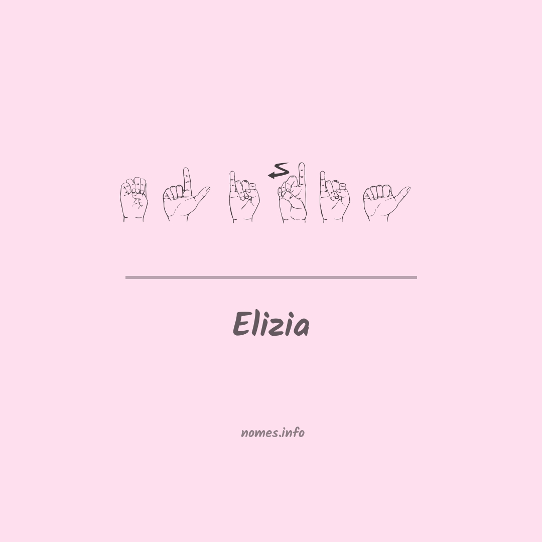 Elizia em Libras