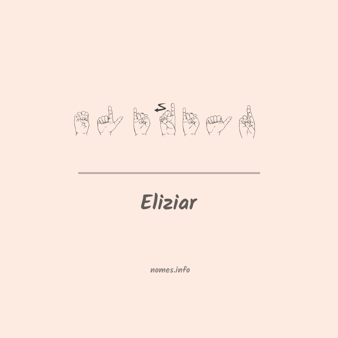 Eliziar em Libras