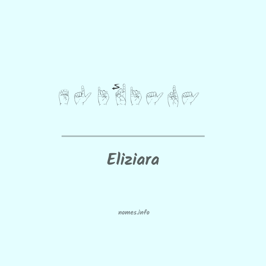 Eliziara em Libras