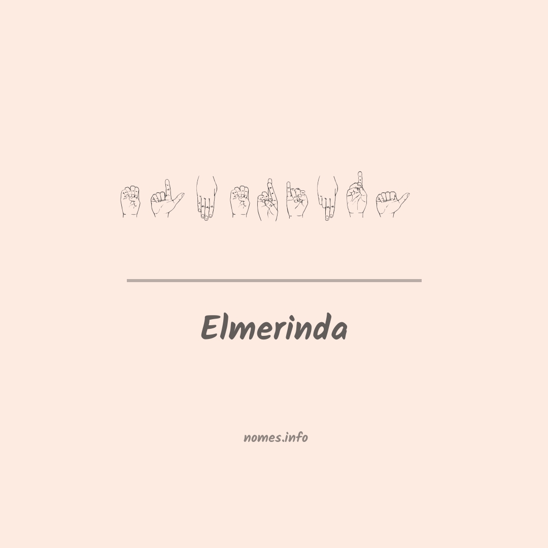 Elmerinda em Libras