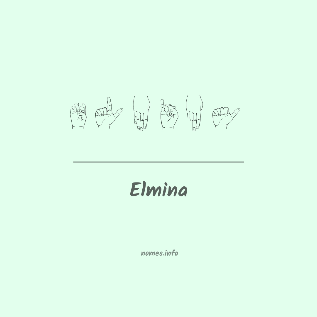 Elmina em Libras