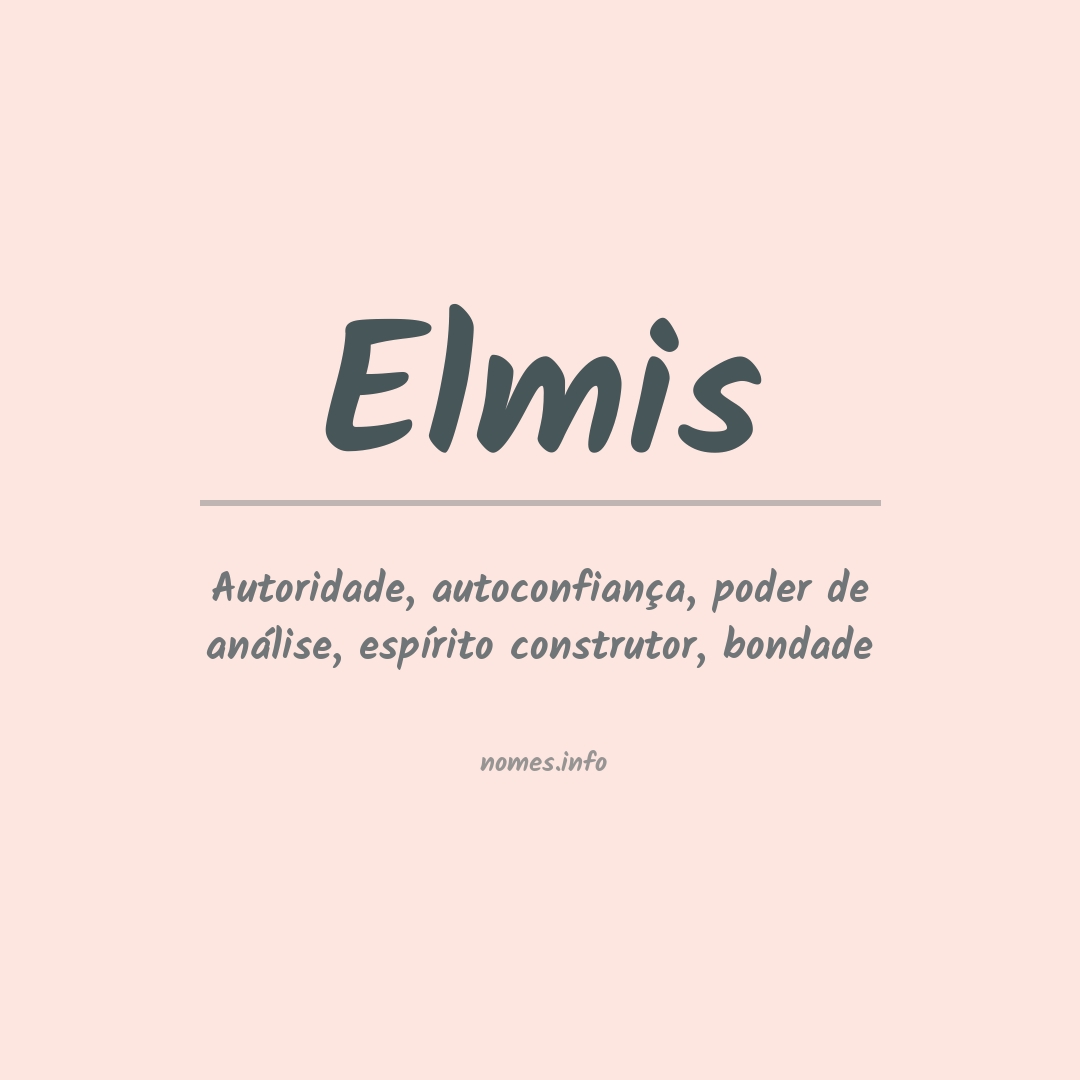 Significado do nome Elmis