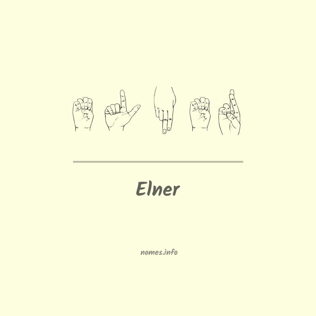 Elner em Libras