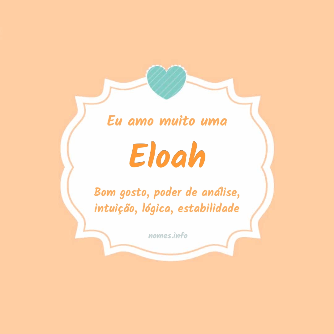 Significado do nome Eloah - Origem e numerologia 