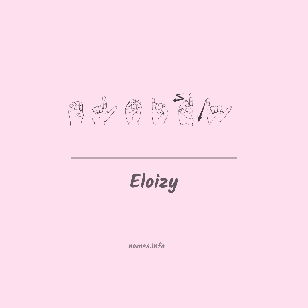 Eloizy em Libras