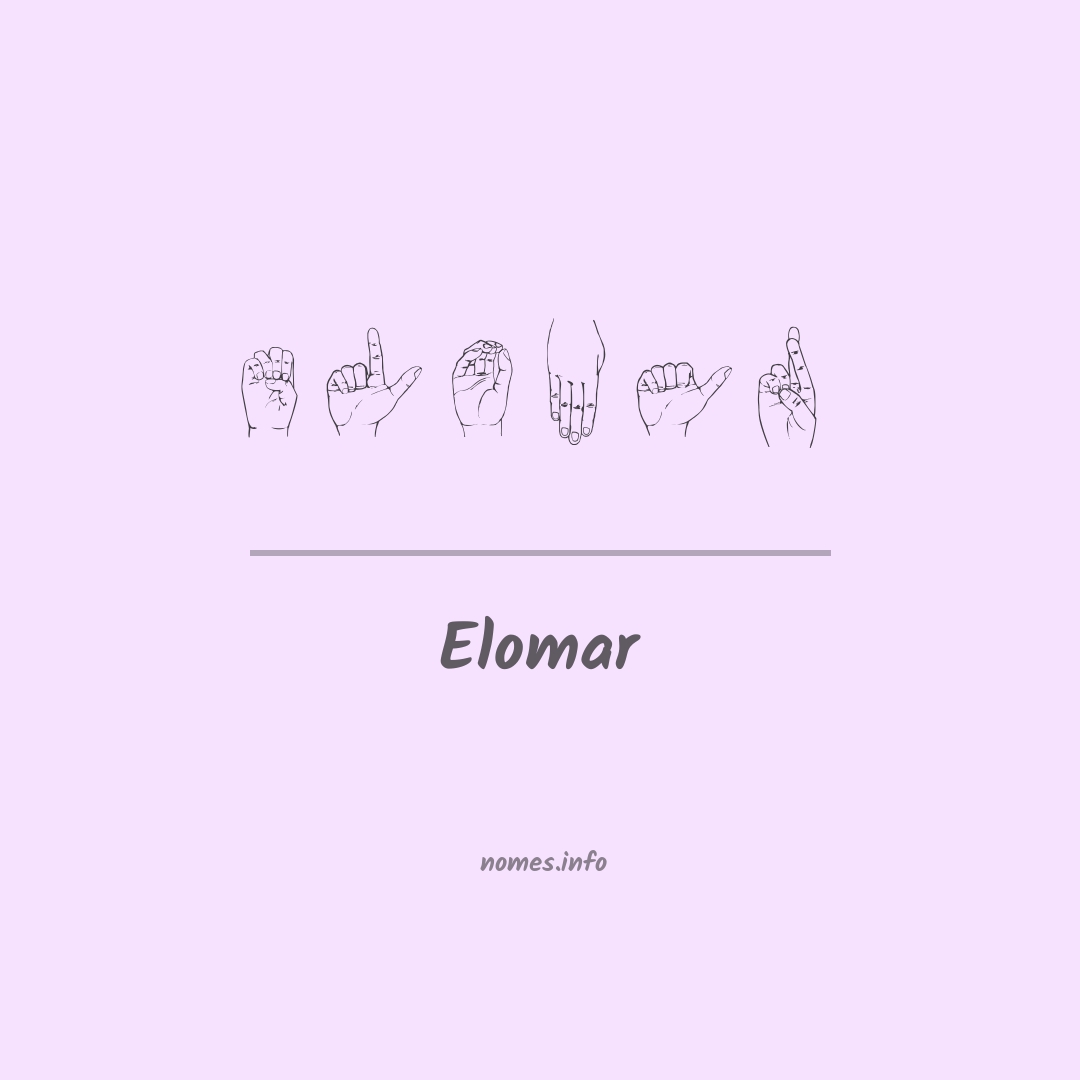 Elomar em Libras