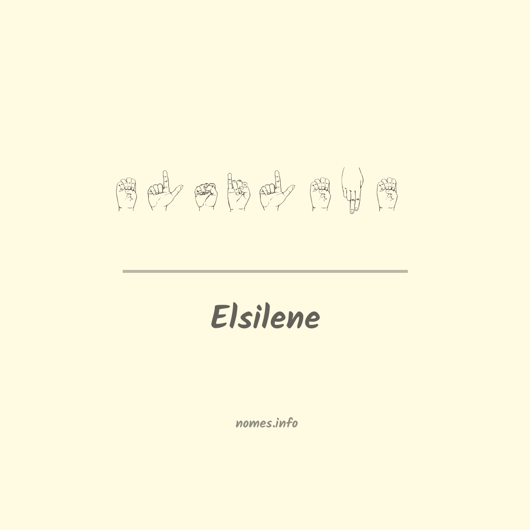 Elsilene em Libras