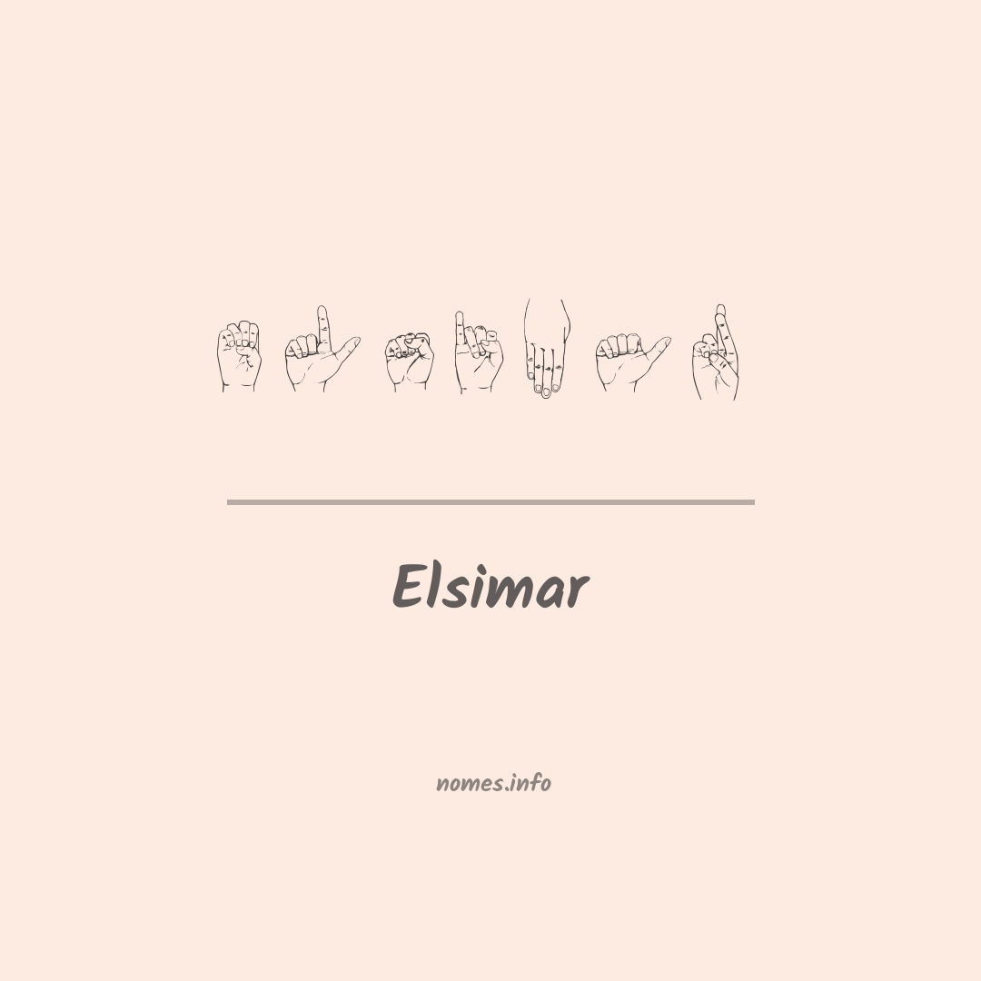 Elsimar em Libras