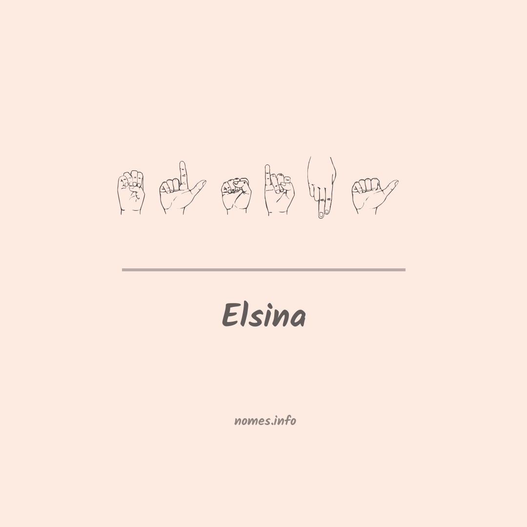 Elsina em Libras