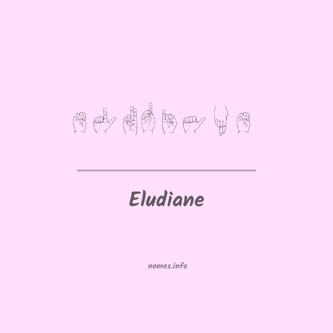 Eludiane em Libras
