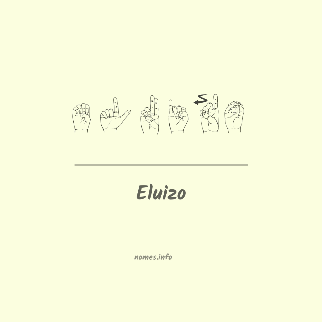 Eluizo em Libras