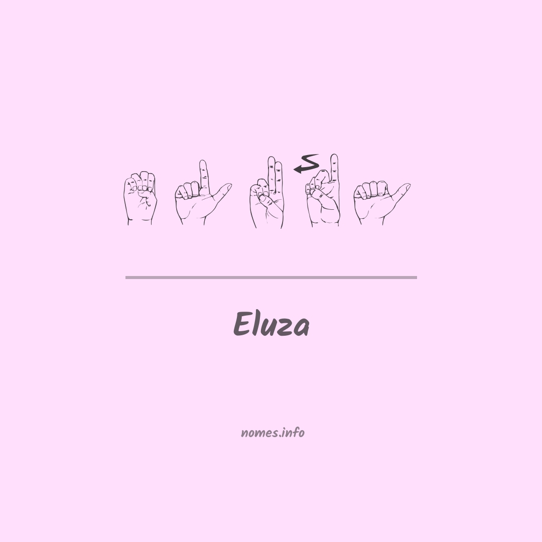 Eluza em Libras