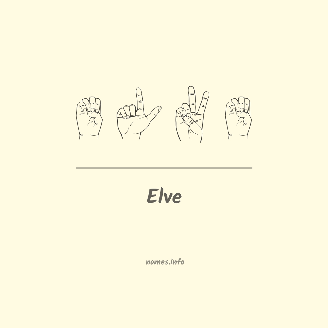 Elve em Libras