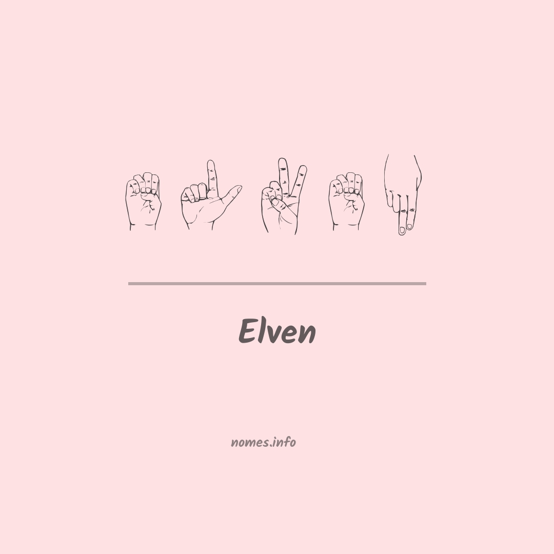 Elven em Libras