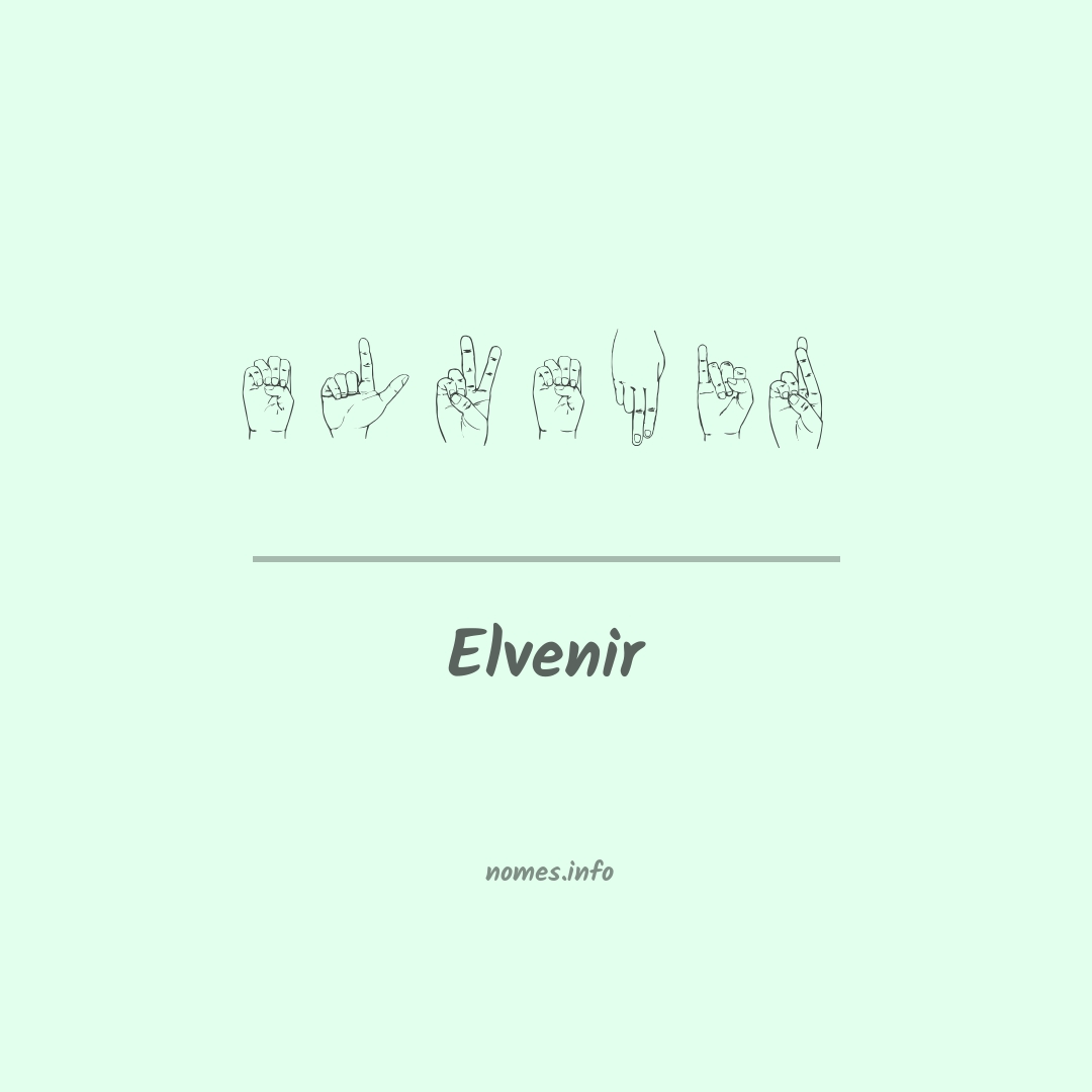 Elvenir em Libras