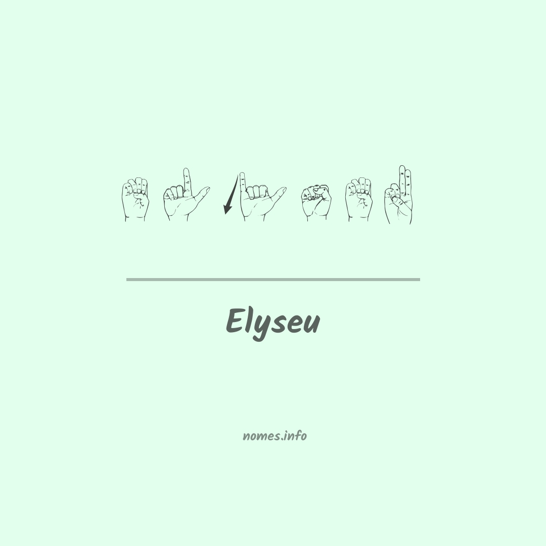 Elyseu em Libras