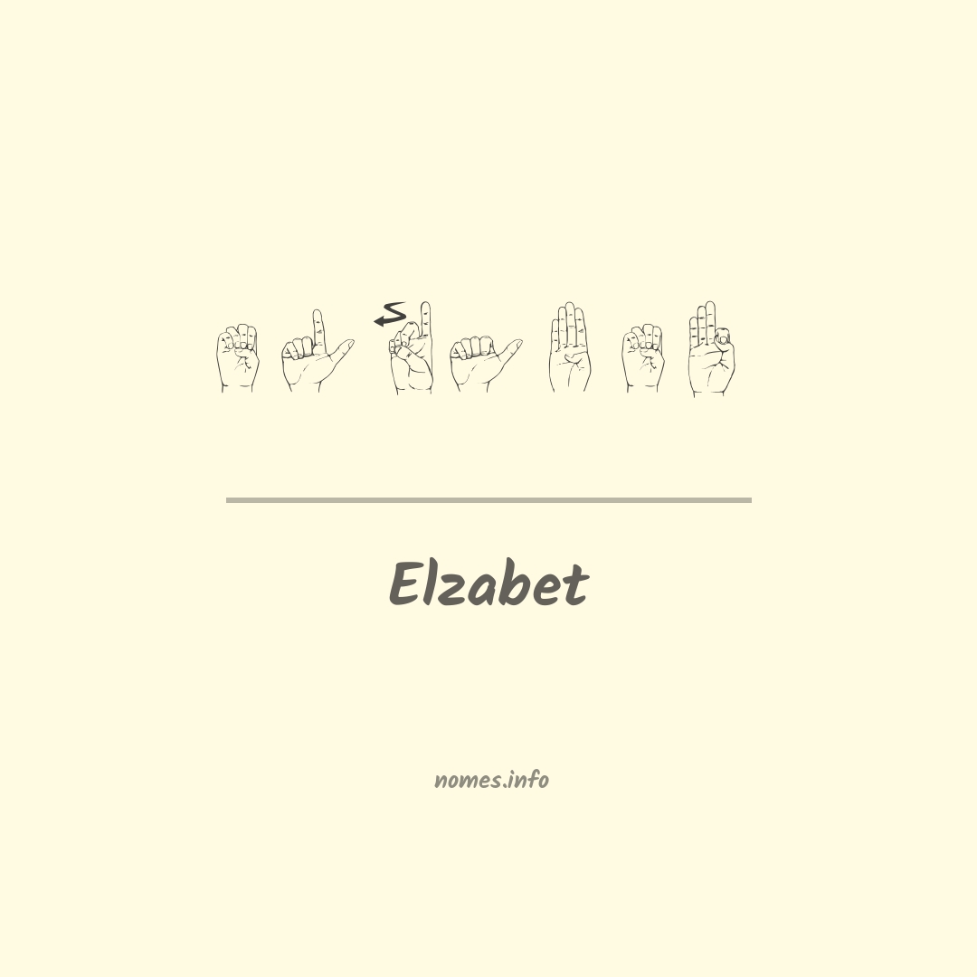 Elzabet em Libras