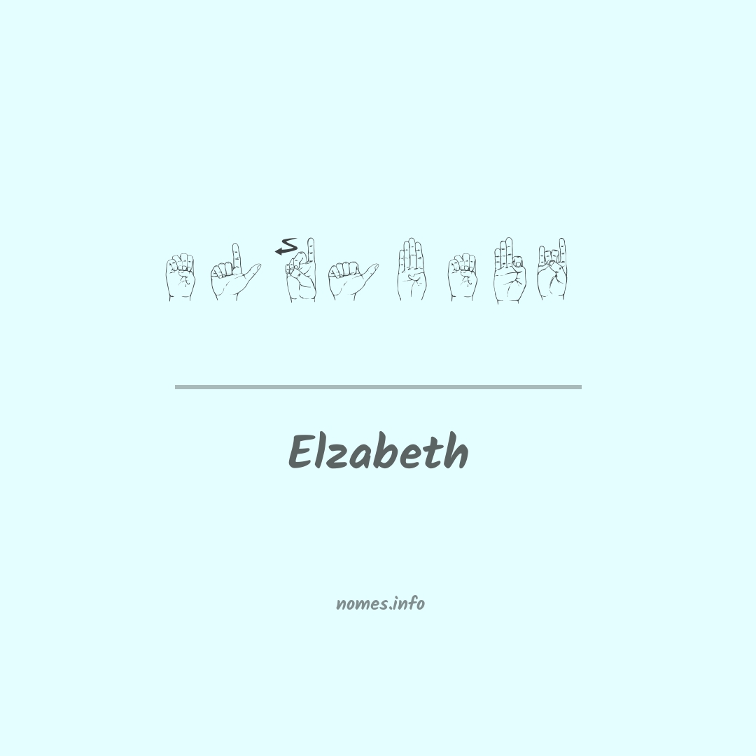 Elzabeth em Libras