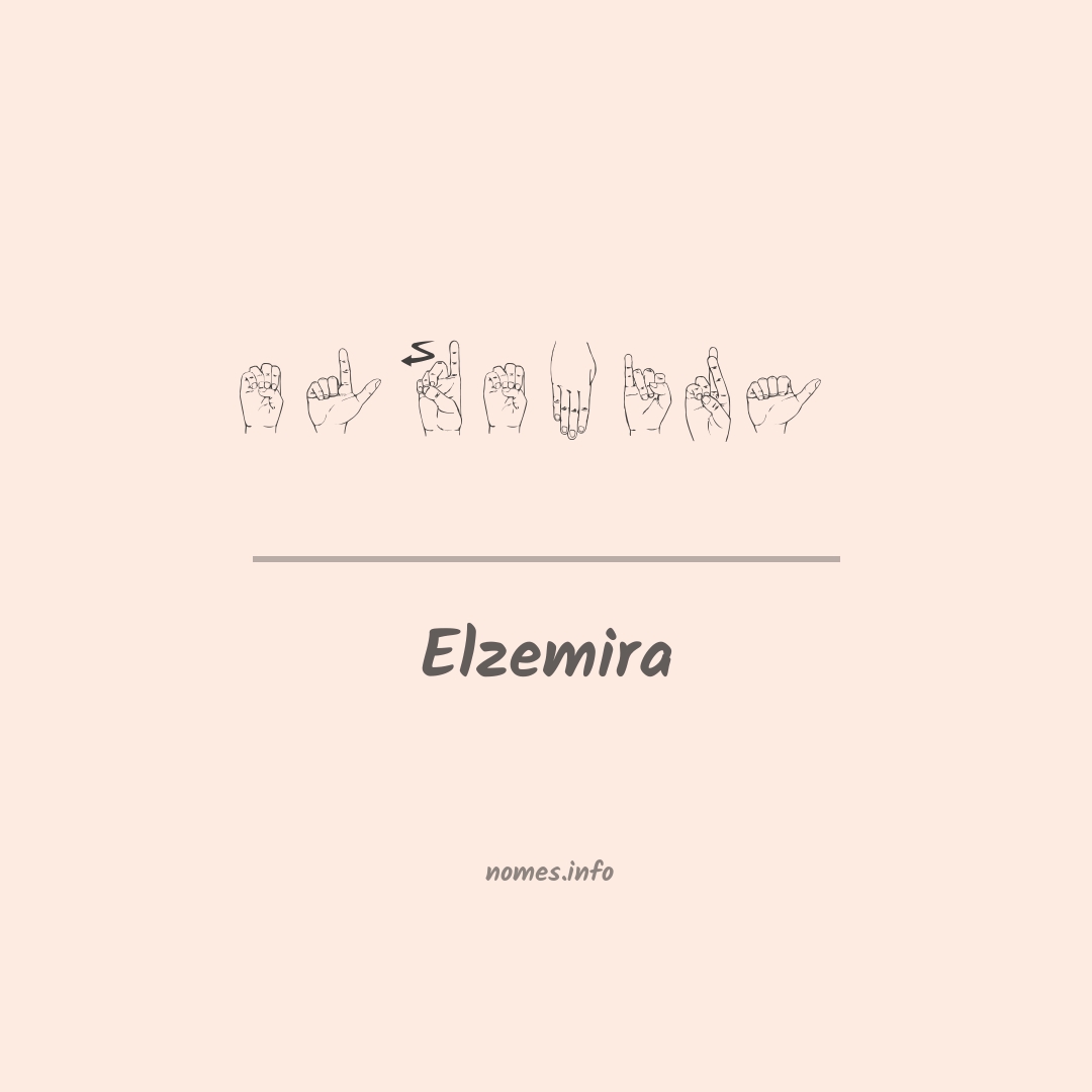 Elzemira em Libras
