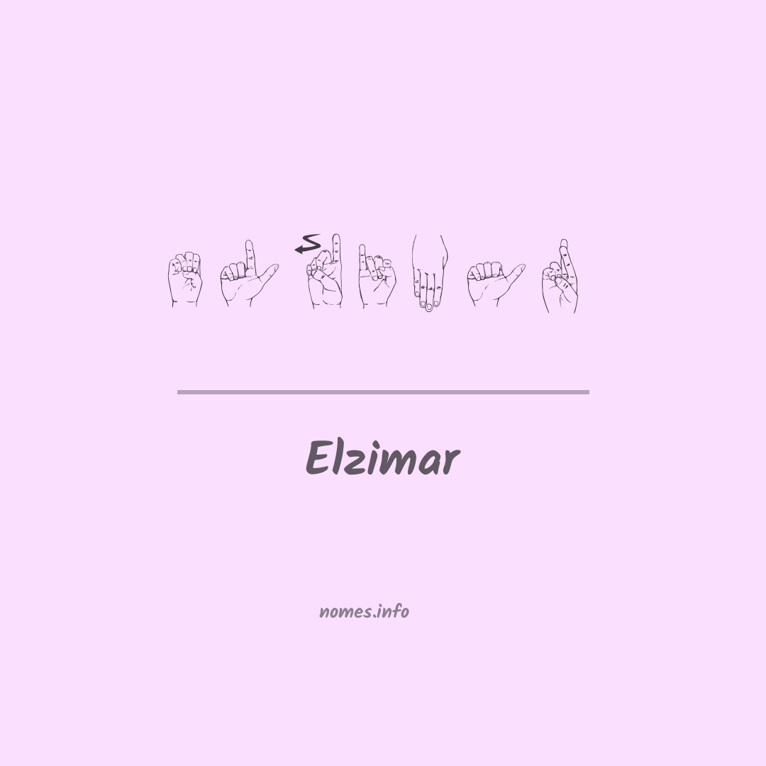 Elzimar em Libras