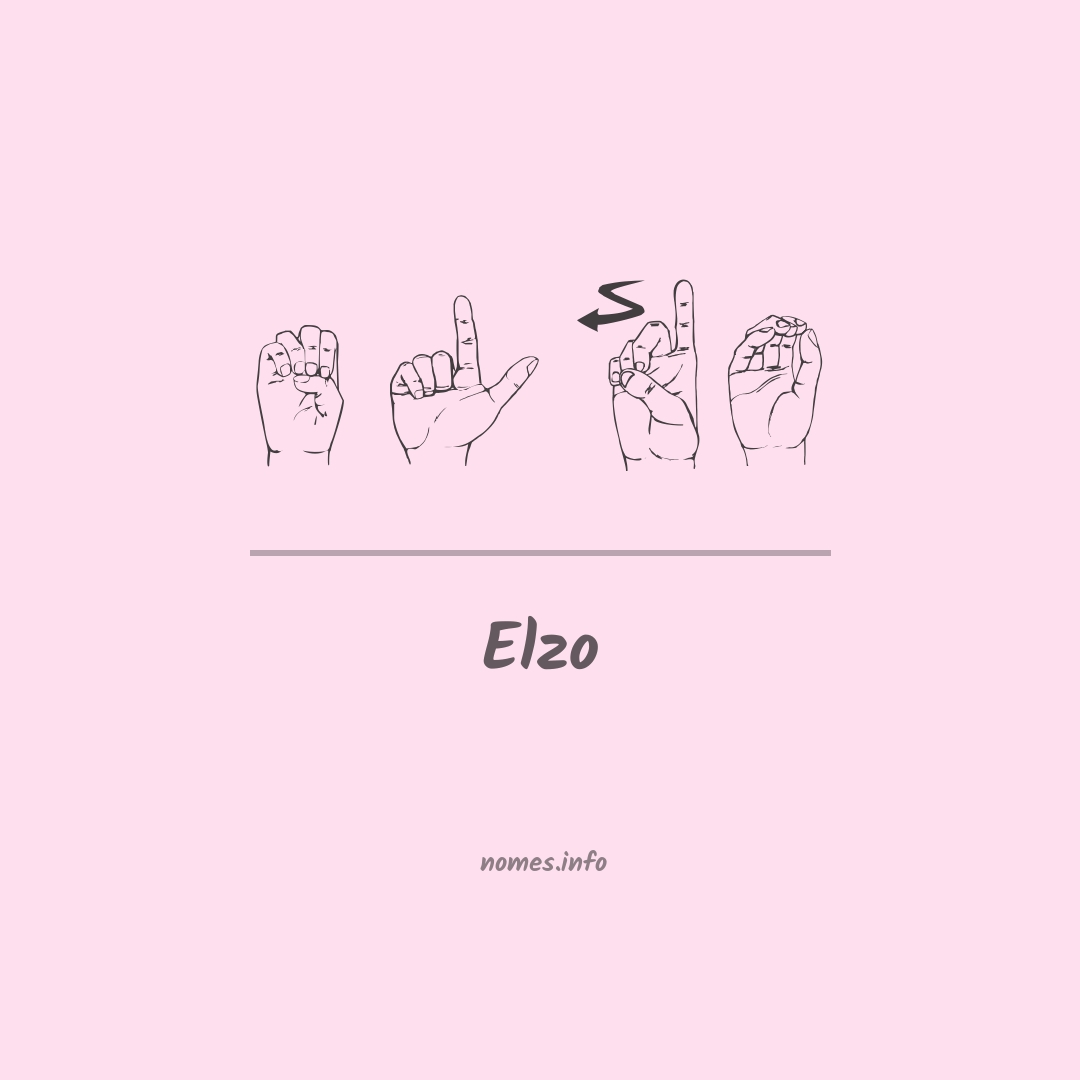 Elzo em Libras