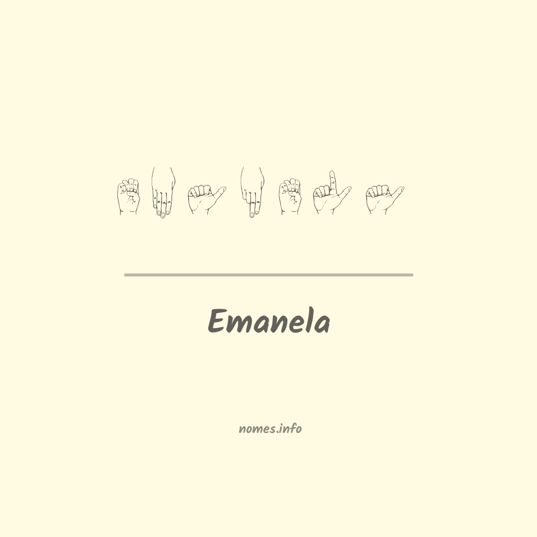 Emanela em Libras