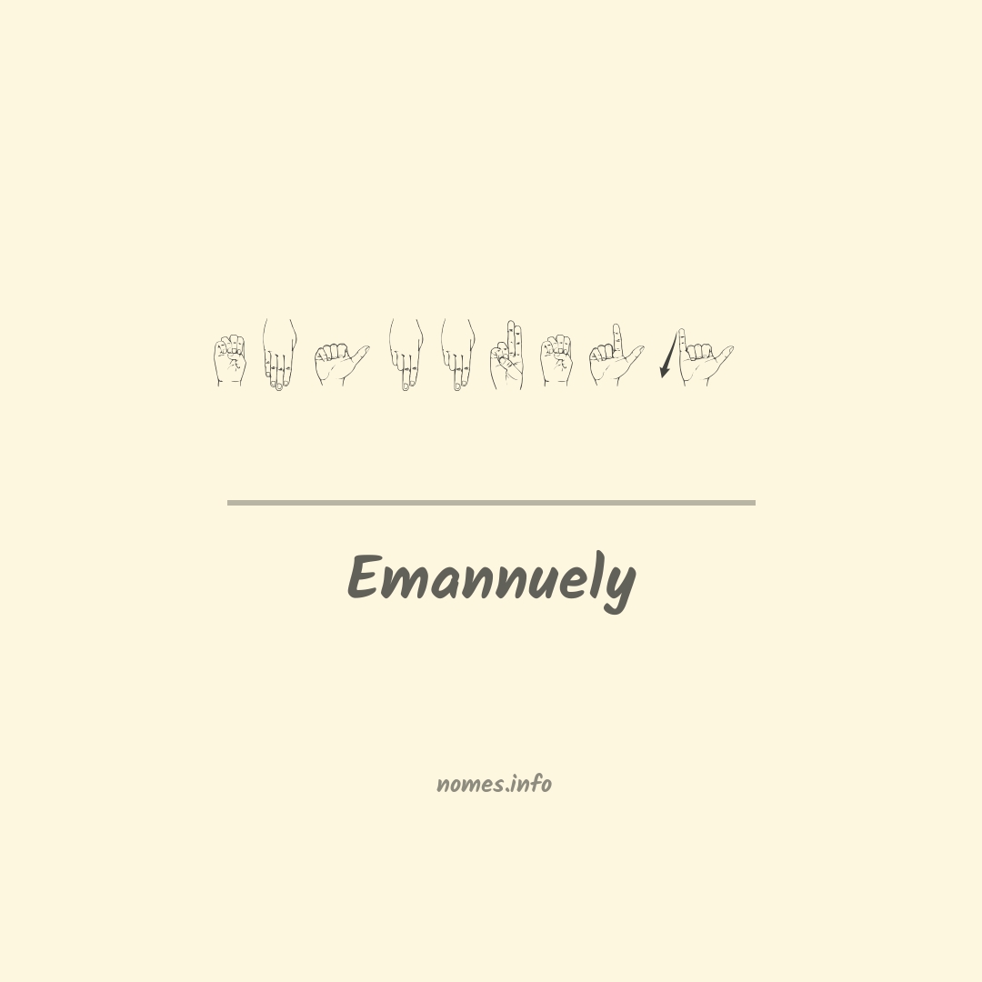 Emannuely em Libras