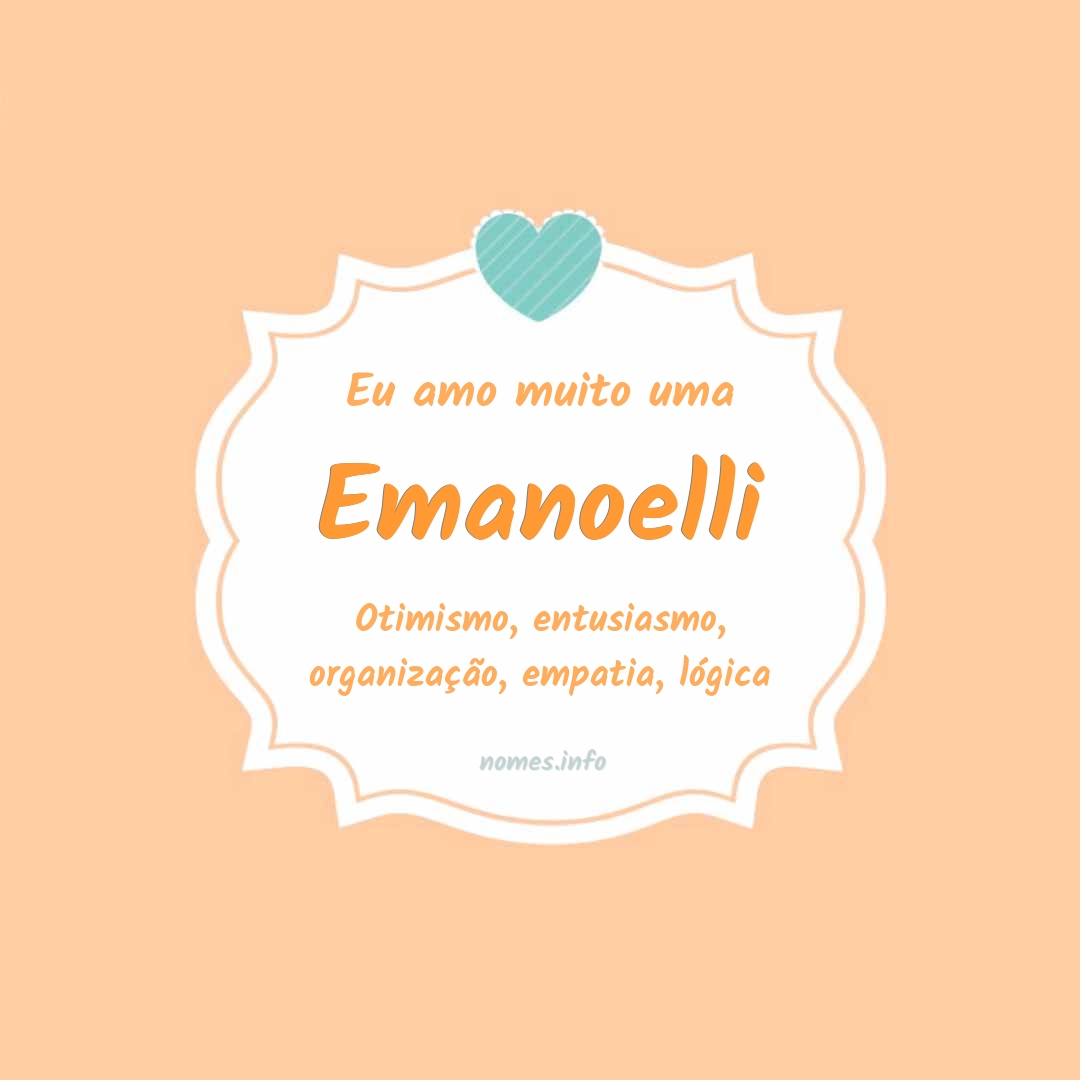 Eu amo muito Emanoelli