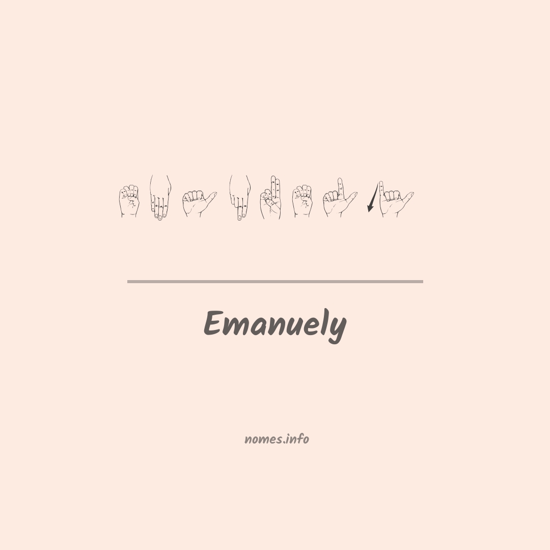 Emanuely em Libras
