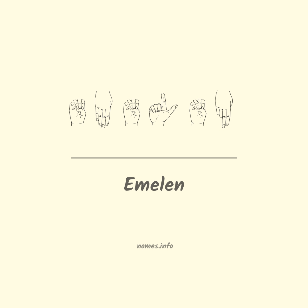 Emelen em Libras