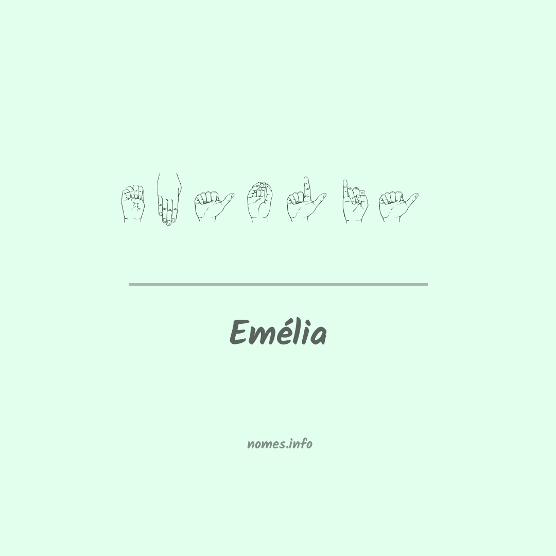 Emélia em Libras