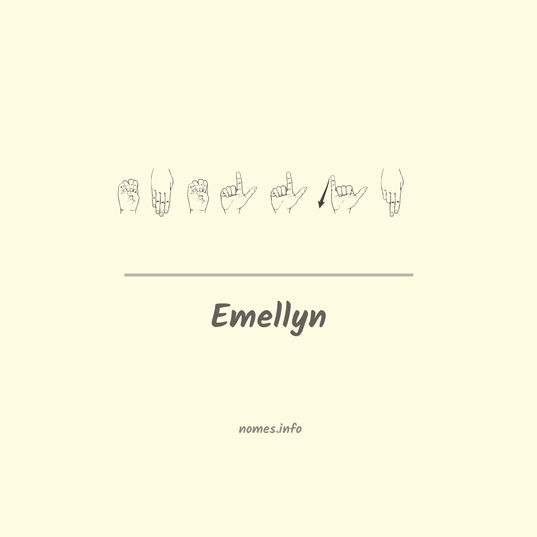 Emellyn em Libras