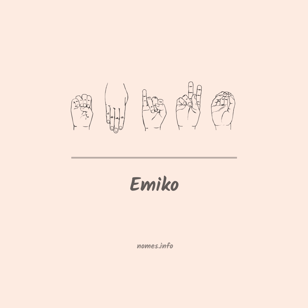 Emiko em Libras