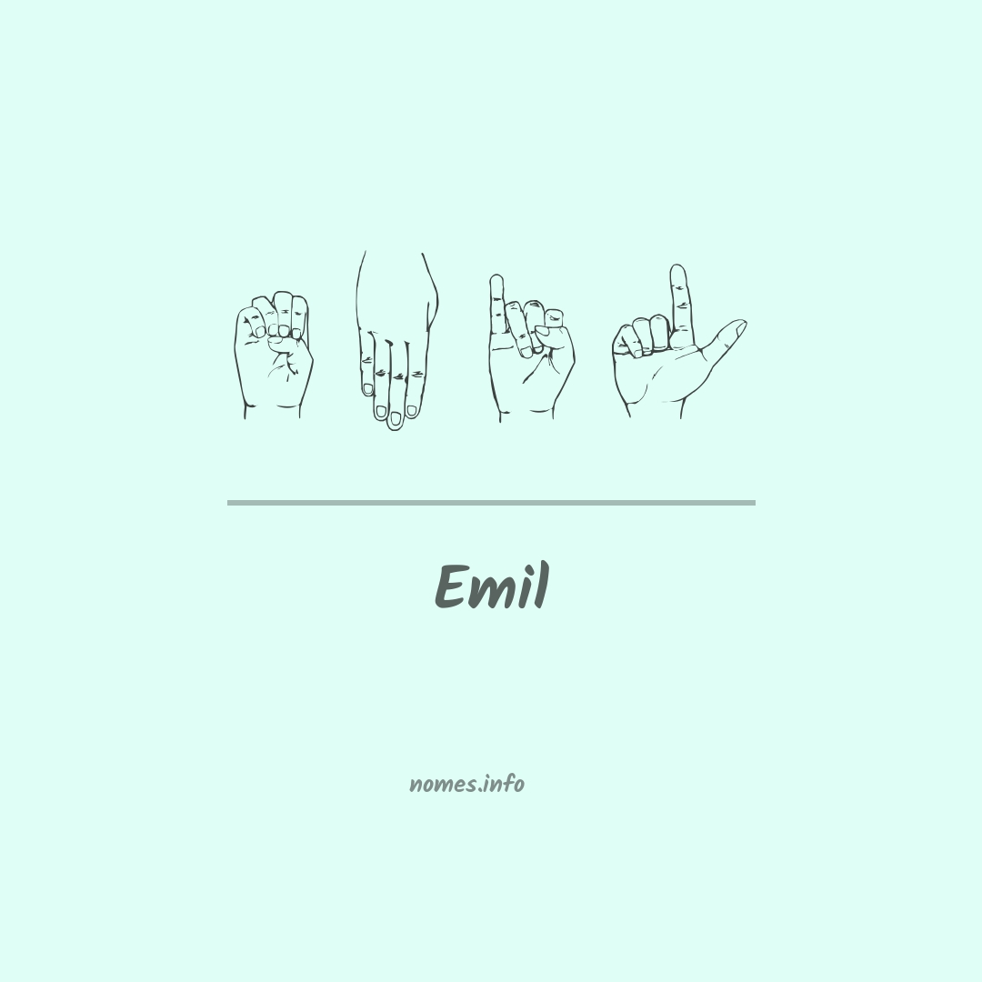 Emil em Libras
